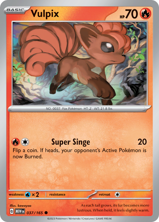 Vulpix (MEW) #37 [EN/N]