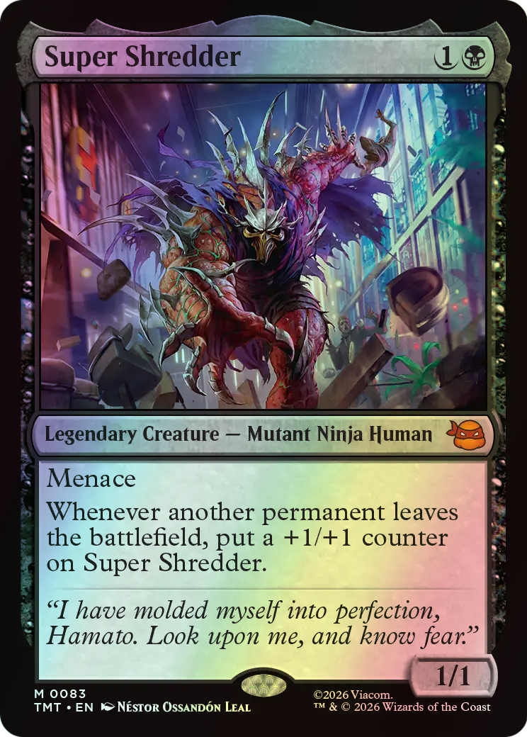 Super Shredder (TMT) #83 [EN/F] s/o