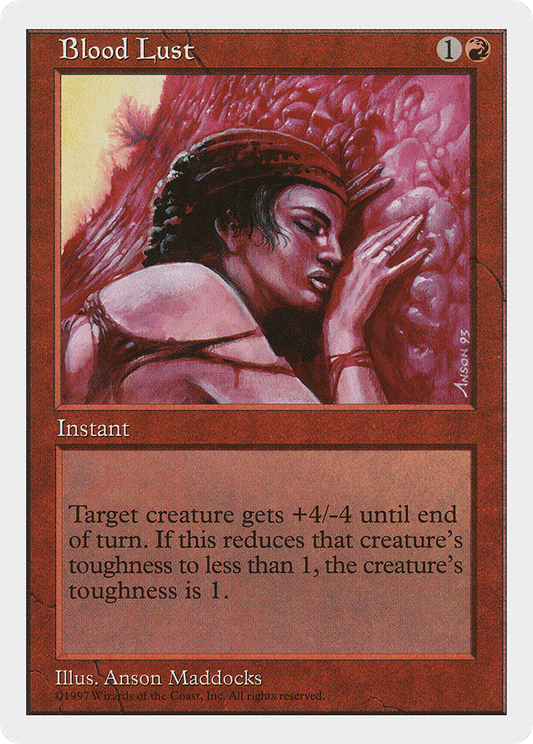 Blood Lust (5ED) #212 [EN/N] s/o