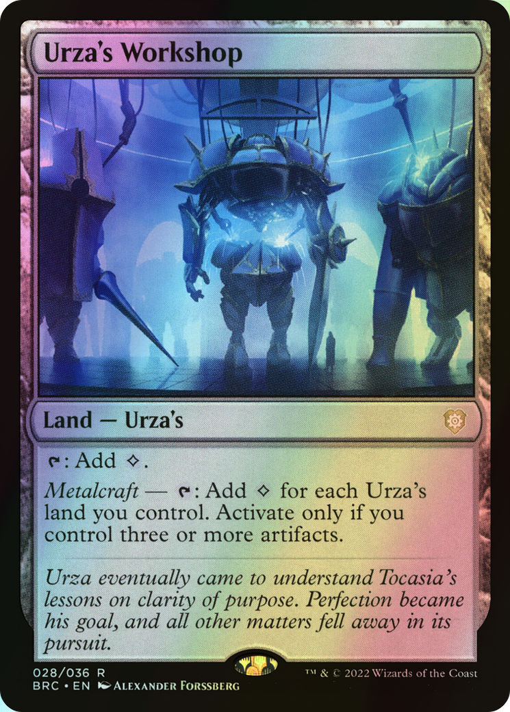 Urza's Workshop (BRC) #28 [EN/F] s/o