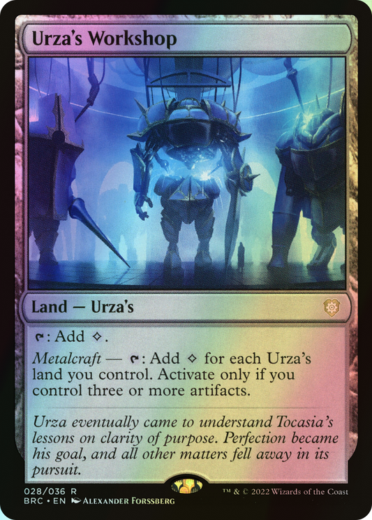 Urza's Workshop (BRC) #28 [EN/F] s/o