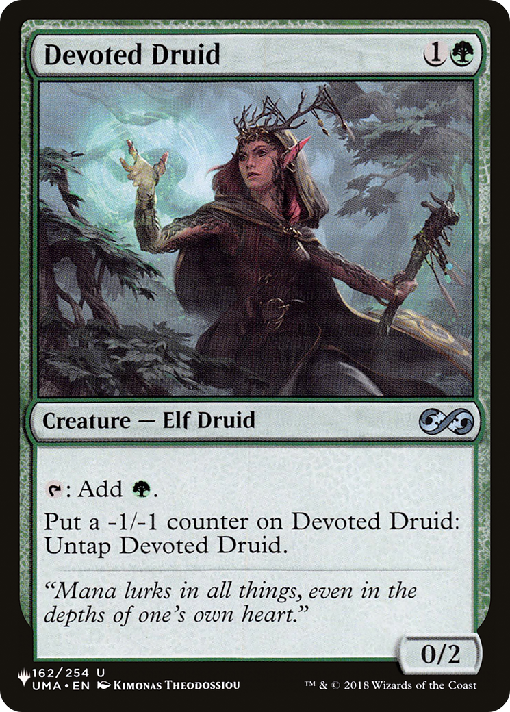 Devoted Druid (PLST) #UMA-162 [EN/N] s/o