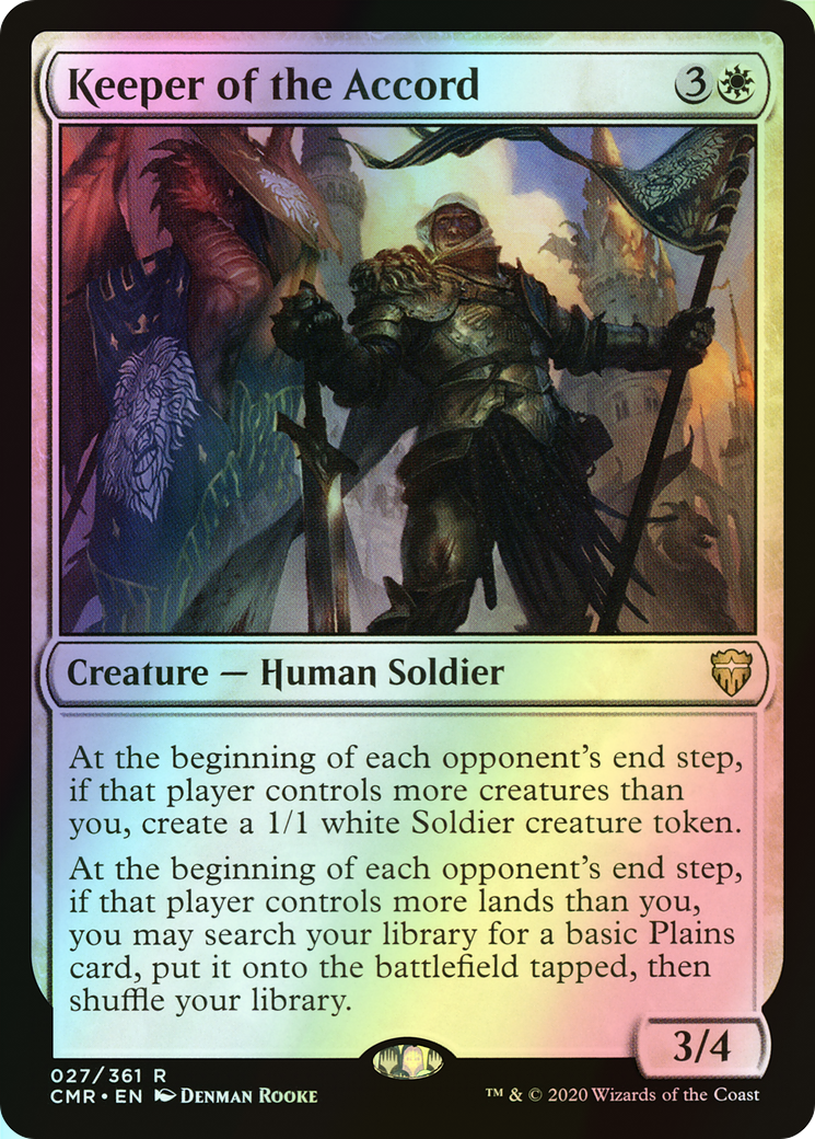 Keeper of the Accord (CMR) #27 [EN/F] s/o