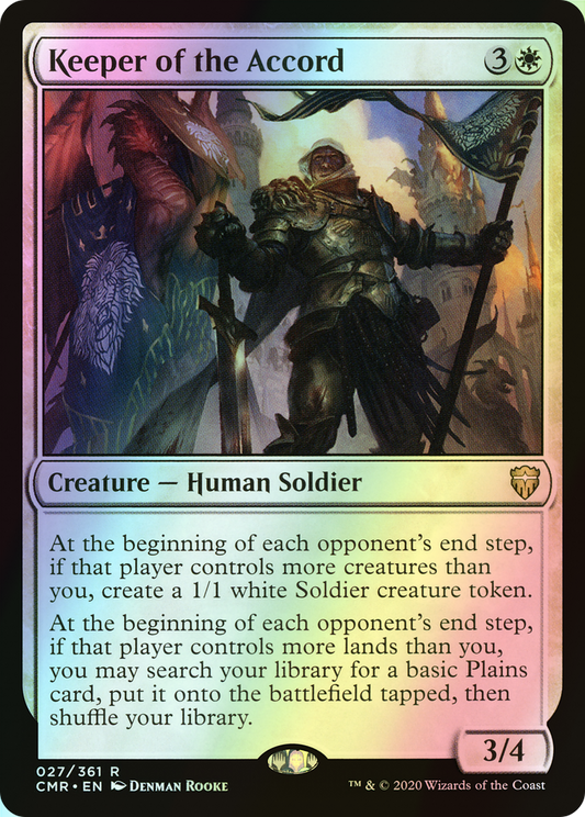 Keeper of the Accord (CMR) #27 [EN/F] s/o