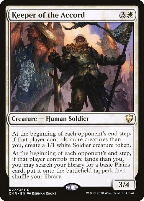 Keeper of the Accord (CMR) #27 [EN/N]
