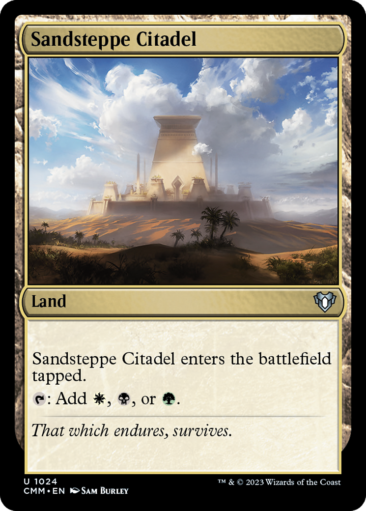 Sandsteppe Citadel (CMM) #1024 [EN/N] s/o