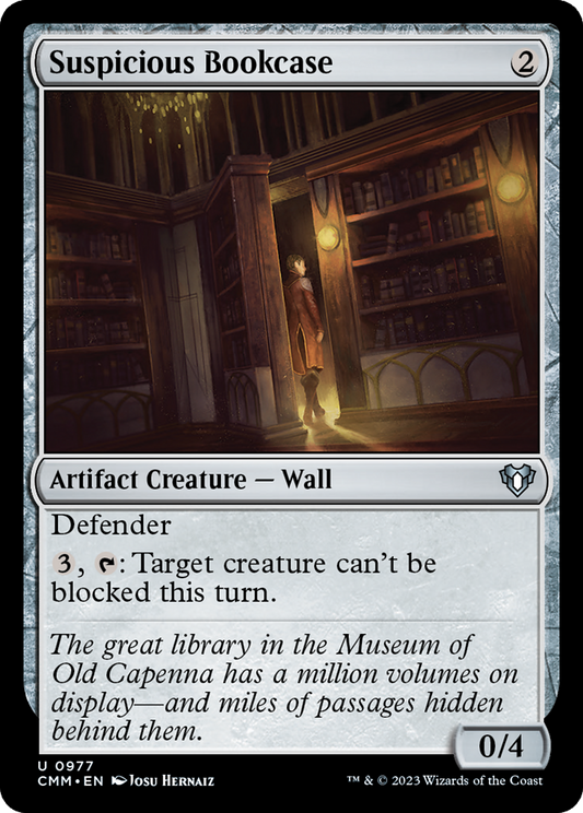 Suspicious Bookcase (CMM) #977 [EN/N]