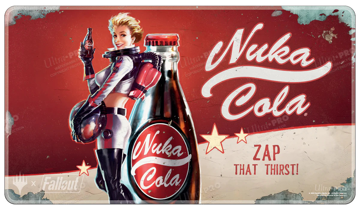 Ultra PRO - Fallout® Nuka-Cola Pinup Holofoil Standard Gaming Playmat