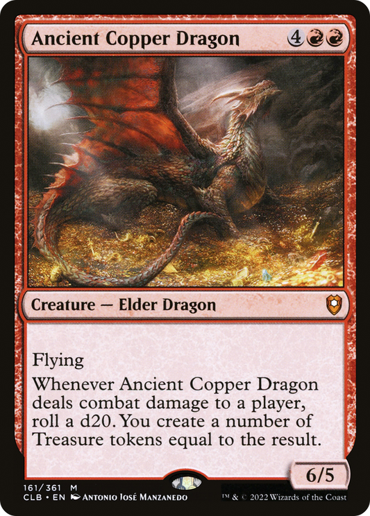 Ancient Copper Dragon (CLB) #161 [EN/N] s/o