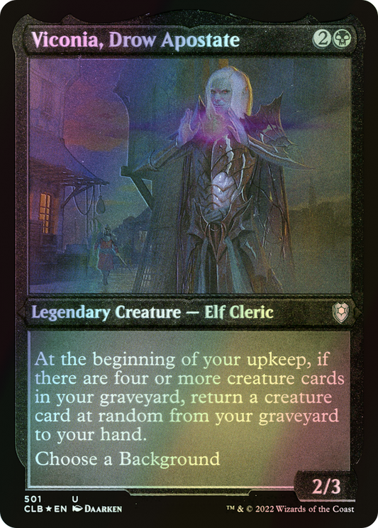 Viconia, Drow Apostate (CLB) #501 [EN/E] s/o