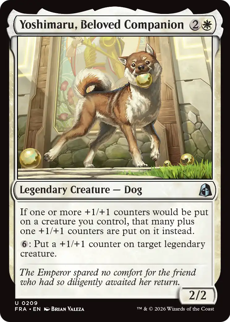 Yoshimaru, Beloved Companion (FRA) #209 [EN/N]