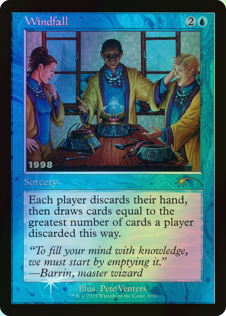 Windfall (P30A) #6 [EN/F] s/o