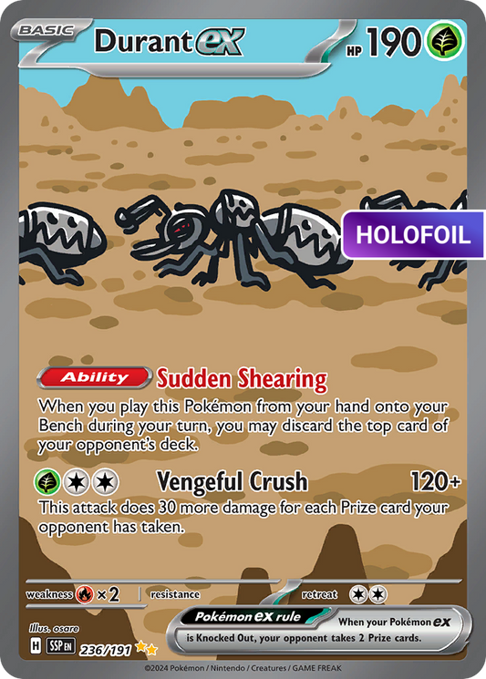 Durant ex (SSP) #236 [EN/H] s/o