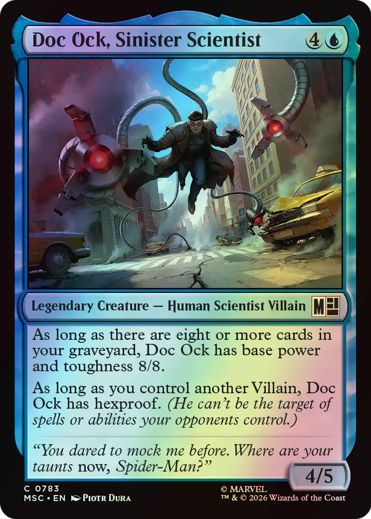 Doc Ock, Sinister Scientist (MSC) #783 [EN/F]