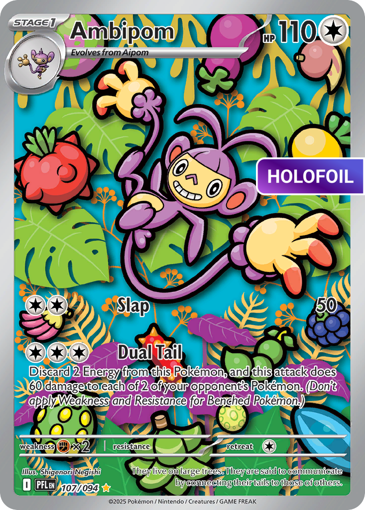 Ambipom (PFL) #107 [EN/H] s/o