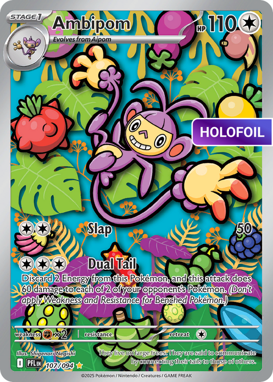 Ambipom (PFL) #107 [EN/H] s/o