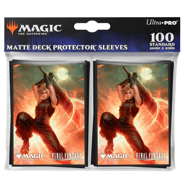Cloud, Ex-SOLDIER (Commander) 100ct Deck Protector Sleeves