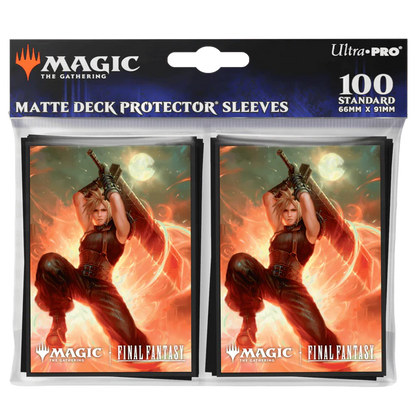Cloud, Ex-SOLDIER (Commander) 100ct Deck Protector Sleeves