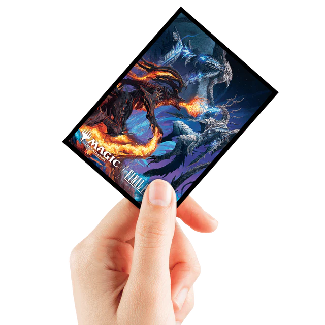 Bahamut and Ifrit 100ct Deck Protector Sleeves
