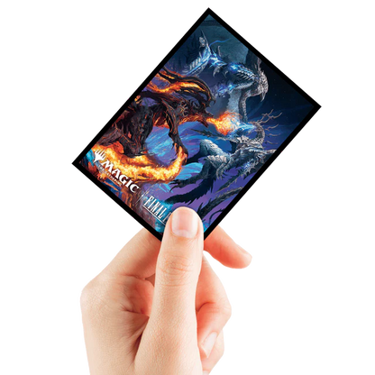 Bahamut and Ifrit 100ct Deck Protector Sleeves