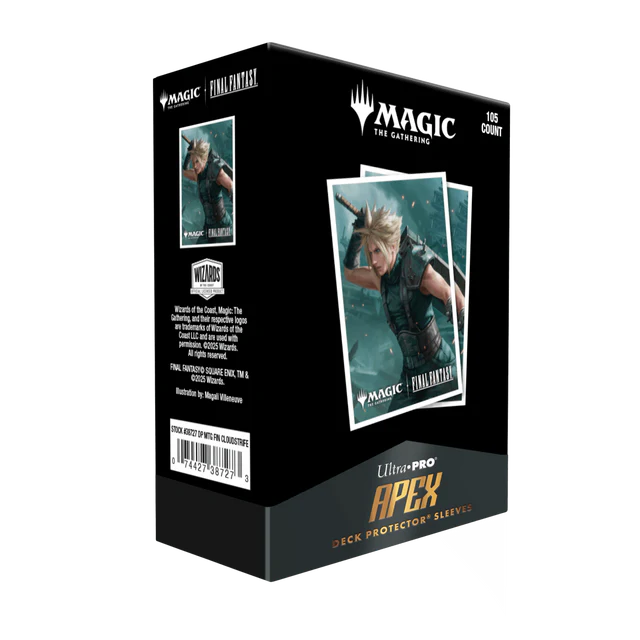 Cloud, Planet's Champion 105ct APEX Deck Protector™ Sleeves