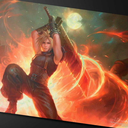 Cloud, Ex-SOLDIER (Commander) Playmat