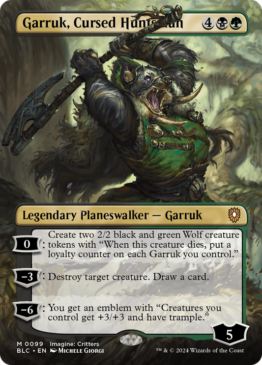 Garruk, Cursed Huntsman (BLC) #99 [EN/N]