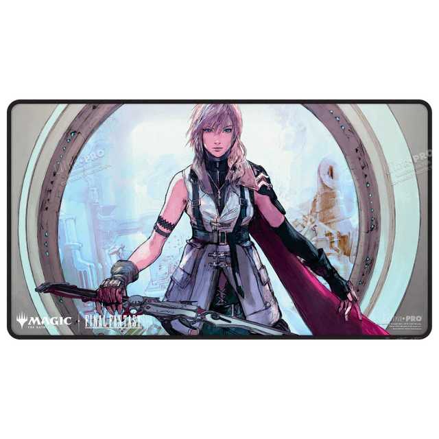 Lightning, Army of One Black Stitched Playmat