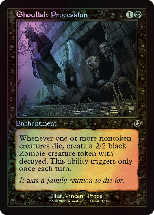 Ghoulish Procession (INR) #378 [EN/F] s/o