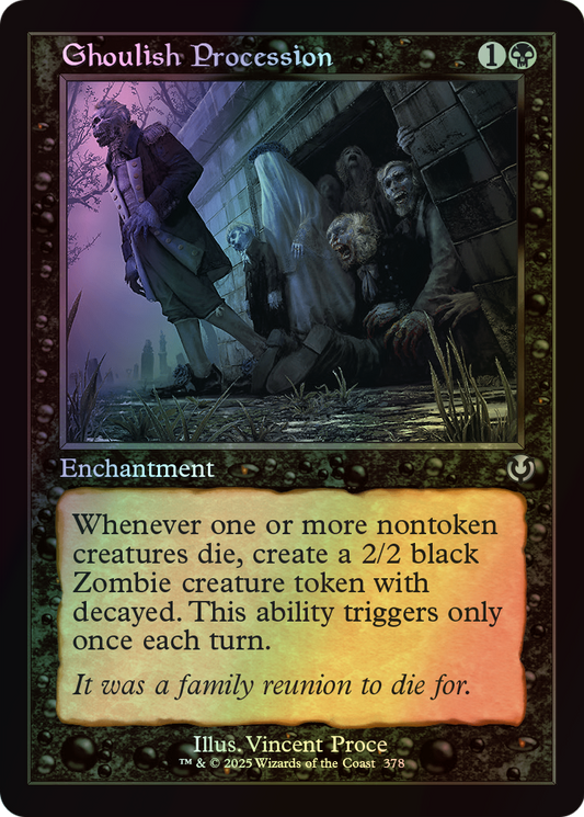 Ghoulish Procession (INR) #378 [EN/F] s/o