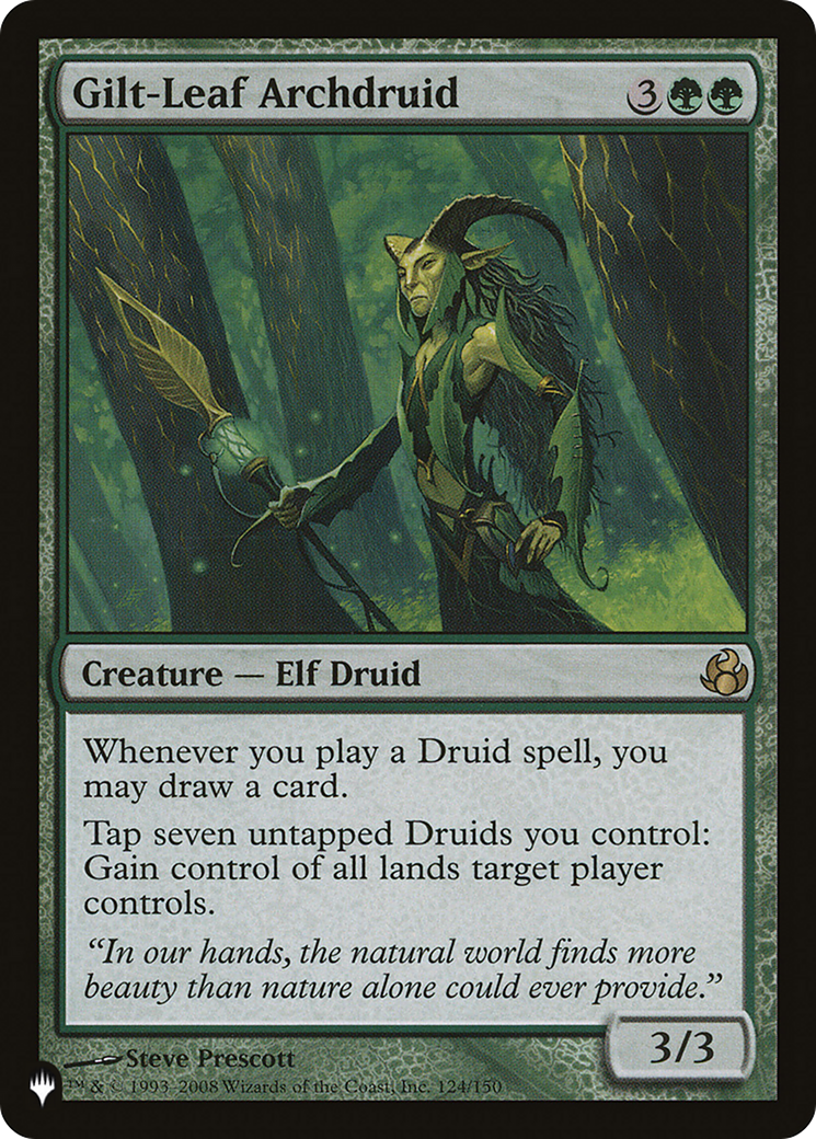 Gilt-Leaf Archdruid (PLST) #MOR-124 [EN/N]