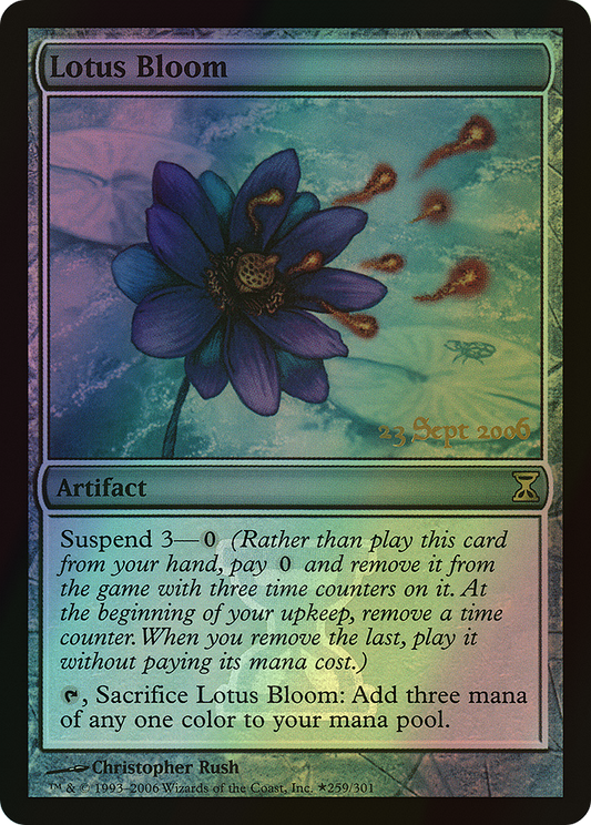 Lotus Bloom (PTSP) #259★ [EN/F] s/o