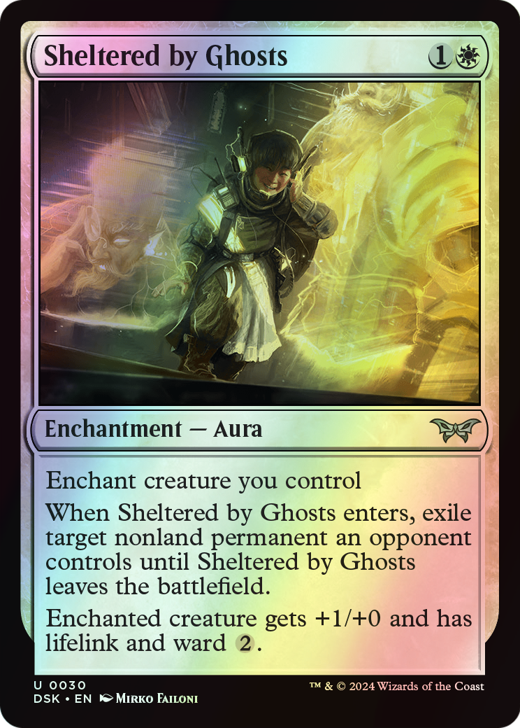 Sheltered by Ghosts (DSK) #30 [EN/F] s/o