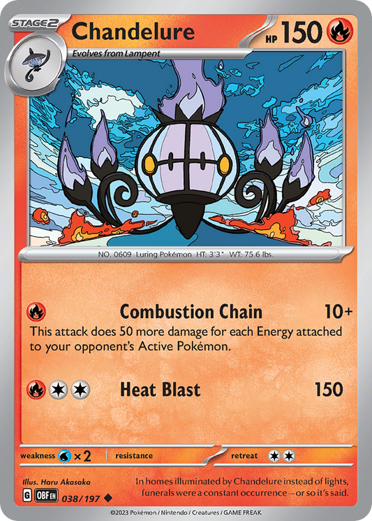 Chandelure (OBF) #038 [EN/N]