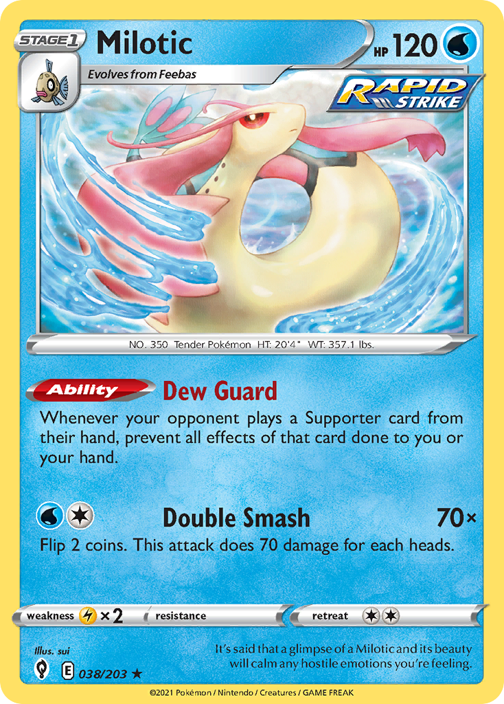 Milotic (EVS) #038 [EN/N] s/o
