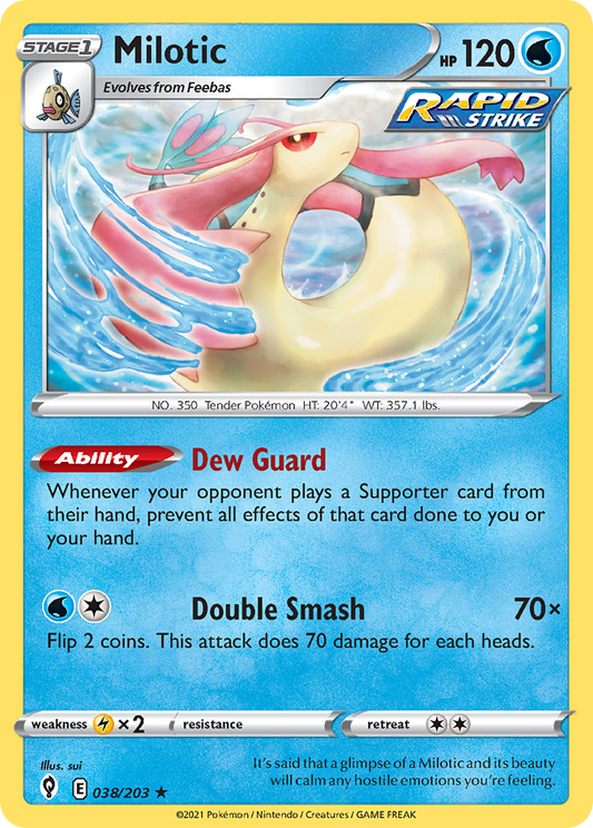 Milotic (EVS) #038 [EN/N] s/o