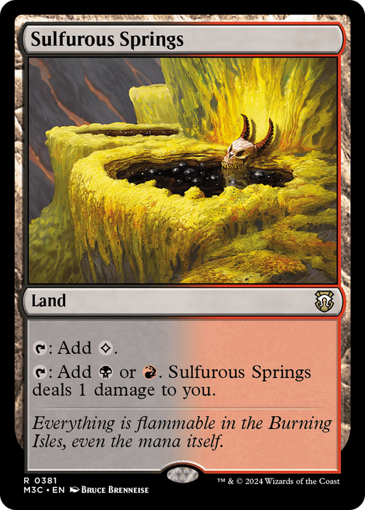 Sulfurous Springs (M3C) #381 [EN/N] s/o