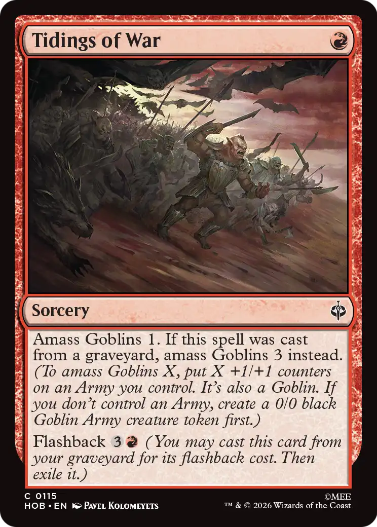 Tidings of War (HOB) #115 [EN/N]