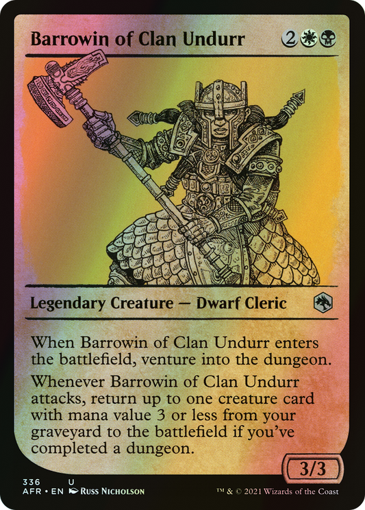 Barrowin of Clan Undurr (AFR) #336 [EN/F]
