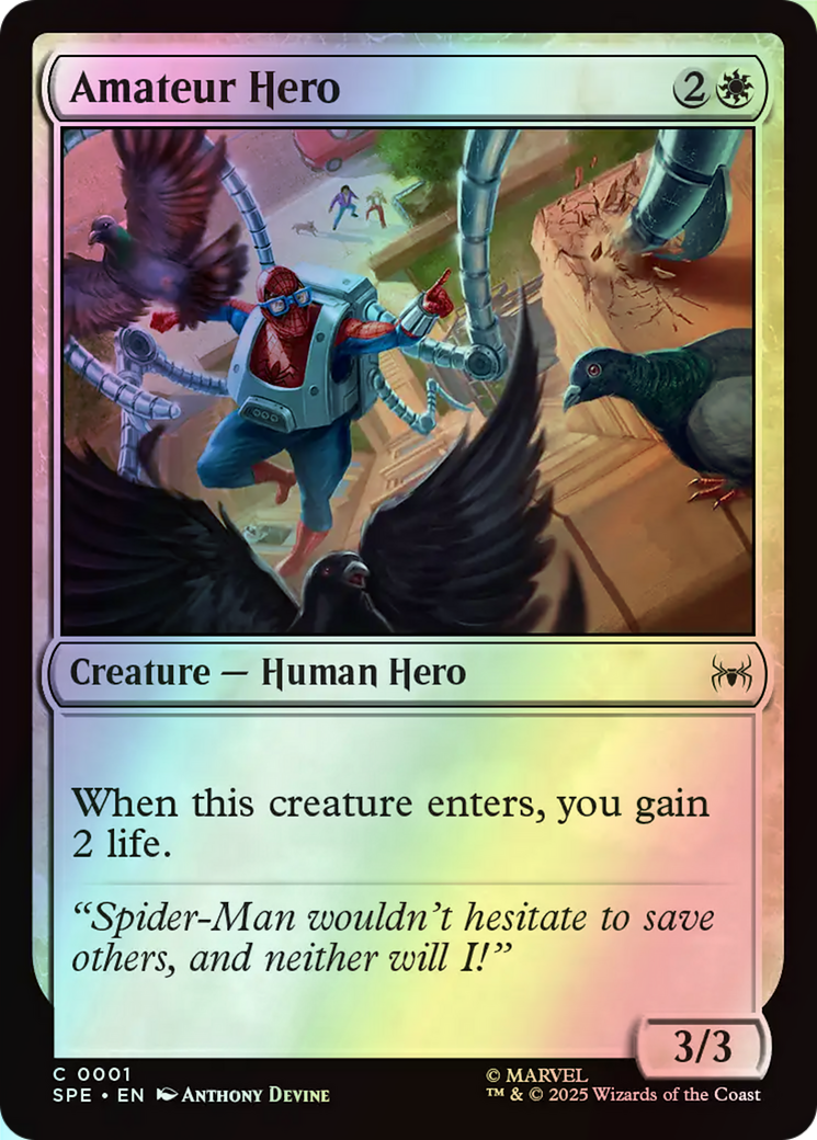 Amateur Hero (SPE) #1 [EN/F] s/o