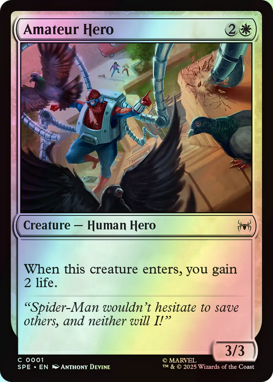 Amateur Hero (SPE) #1 [EN/F] s/o