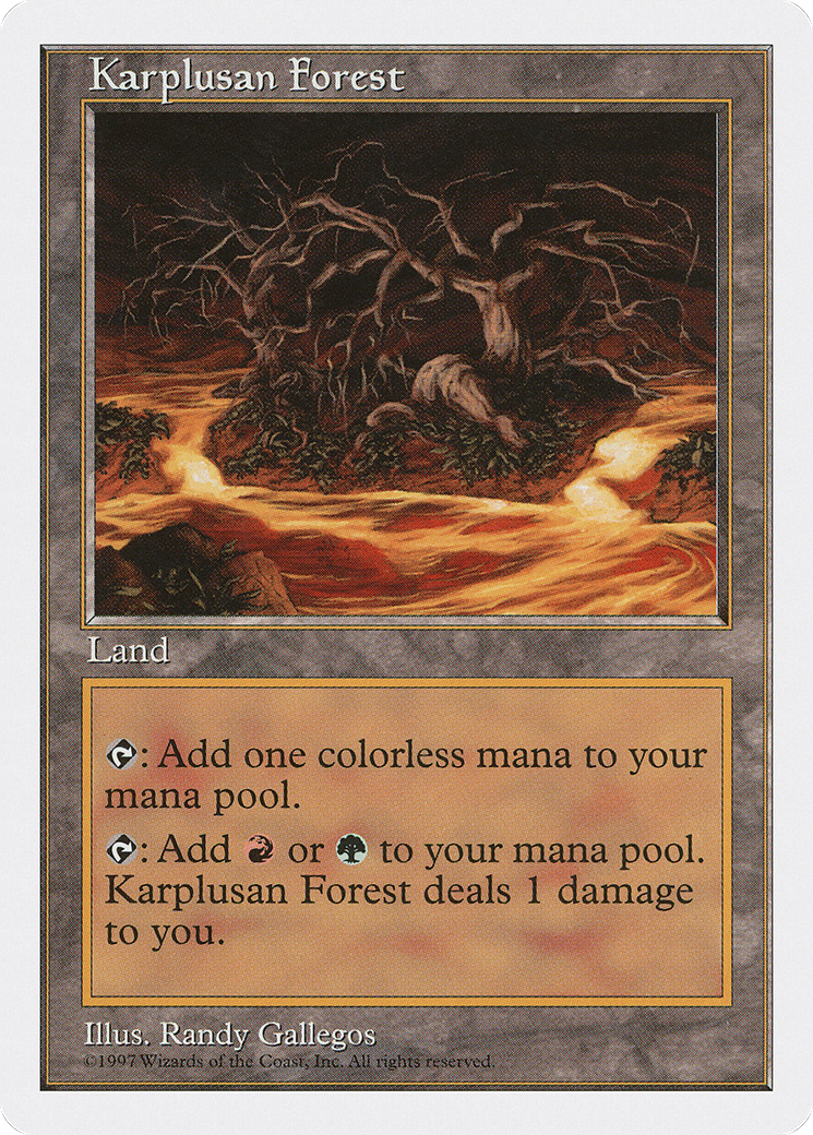 Karplusan Forest (5ED) #421 [EN/N]