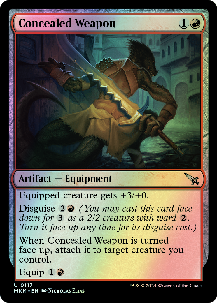 Concealed Weapon (MKM) #117 [EN/F]