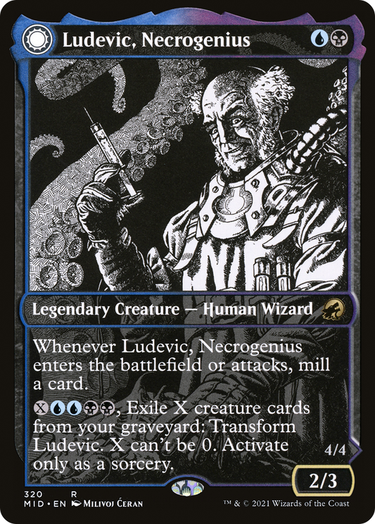 Ludevic, Necrogenius // Olag, Ludevic's Hubris (MID) #320 [EN/N]