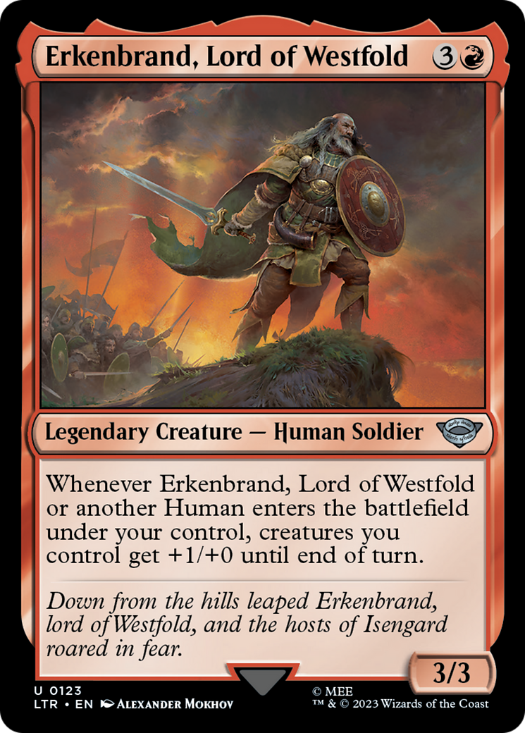 Erkenbrand, Lord of Westfold (LTR) #123 [EN/N]
