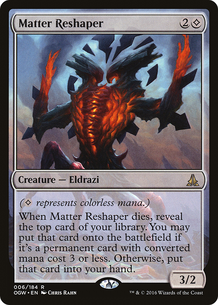 Matter Reshaper (OGW) #6 [EN/N]