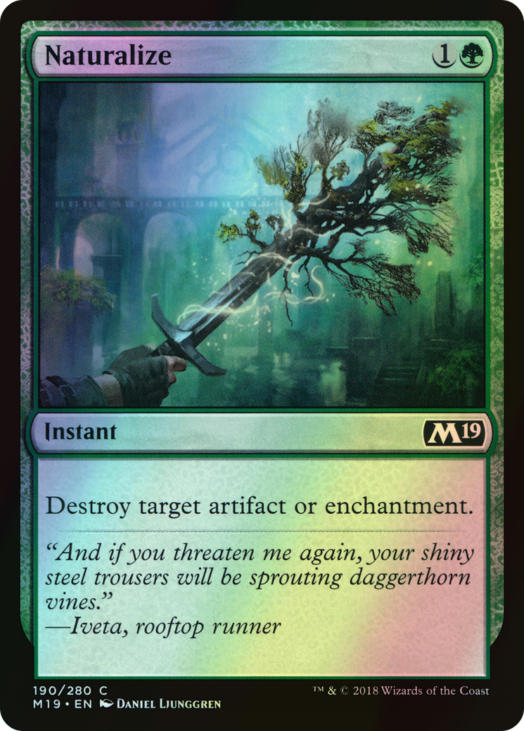 Naturalize (M19) #190 [EN/F]