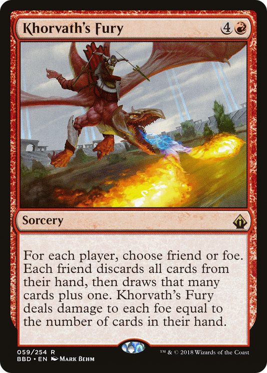 Khorvath's Fury (BBD) #59 [EN/N] s/o