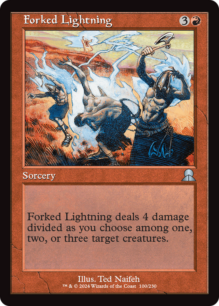 Forked Lightning (PLST) #ME3-100 [EN/N]