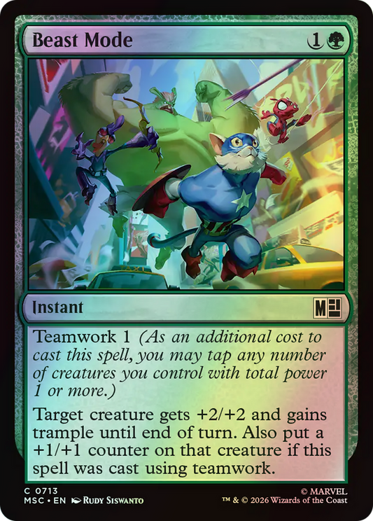 Beast Mode (MSC) #713 [EN/F]